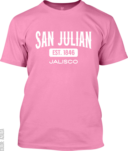 San Julian, Jalisco Athletic T-Shirt