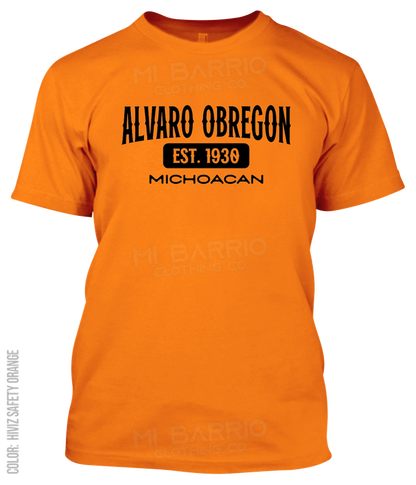 Alvaro Obregon, Michoacan Athletic T-Shirt