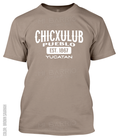 Chicxulub Pueblo, Yucatan Athletic T-Shirt