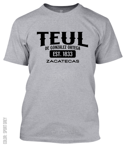 Teul De Gonzalez Ortega, Zacatecas Athletic T-Shirt