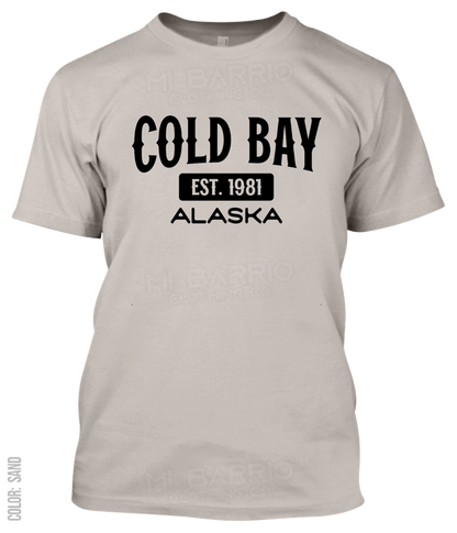 Cold Bay, Alaska Athletic T-Shirt