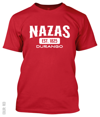 Nazas, Durango Athletic T-Shirt
