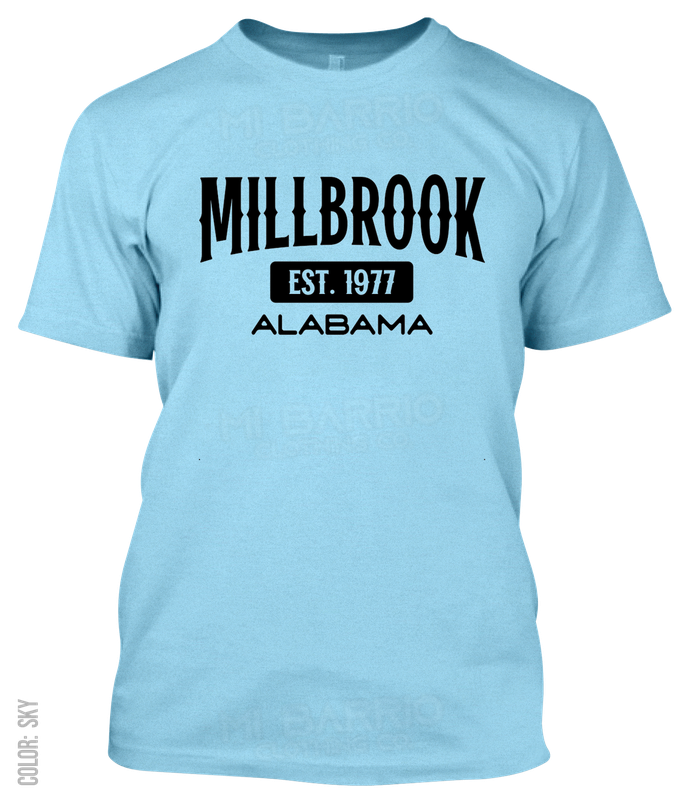 Millbrook, Alabama Athletic T-Shirt