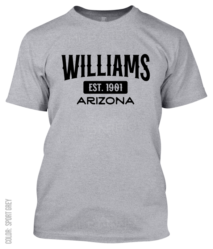 Williams, Arizona Athletic T-Shirt