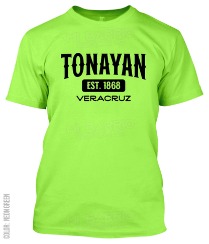 Tonayan, Veracruz Athletic T-Shirt
