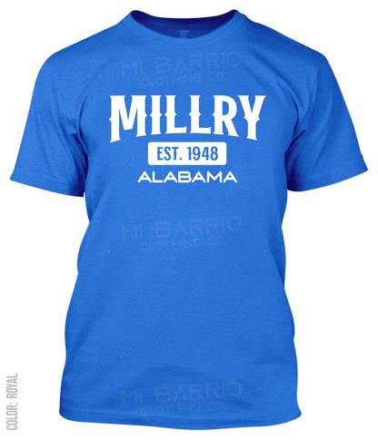 Millry, Alabama Athletic T-Shirt
