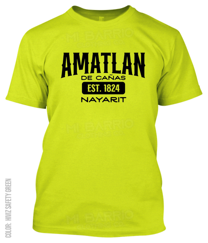 Amatlan De Cañas, Nayarit Athletic T-Shirt