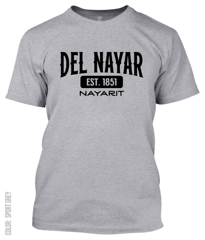 Del Nayar, Nayarit Athletic T-Shirt