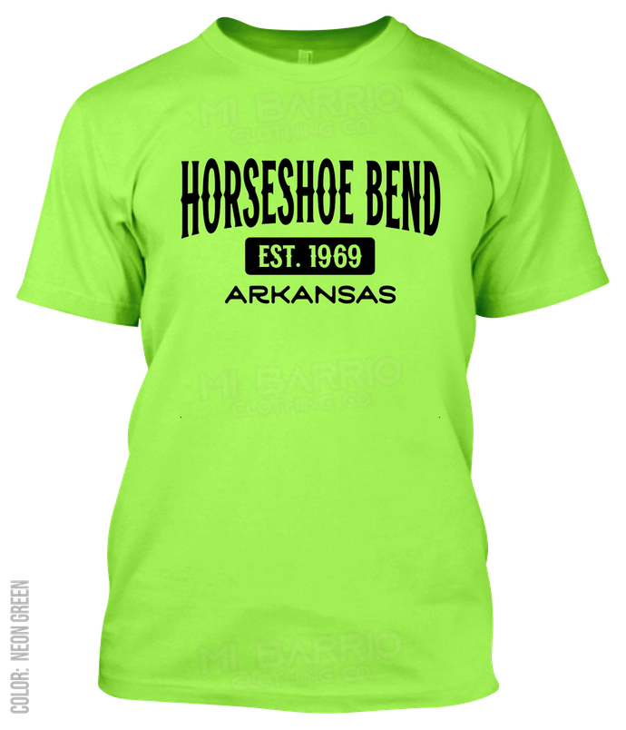 Horseshoe Bend, Arkansas Athletic T-Shirt