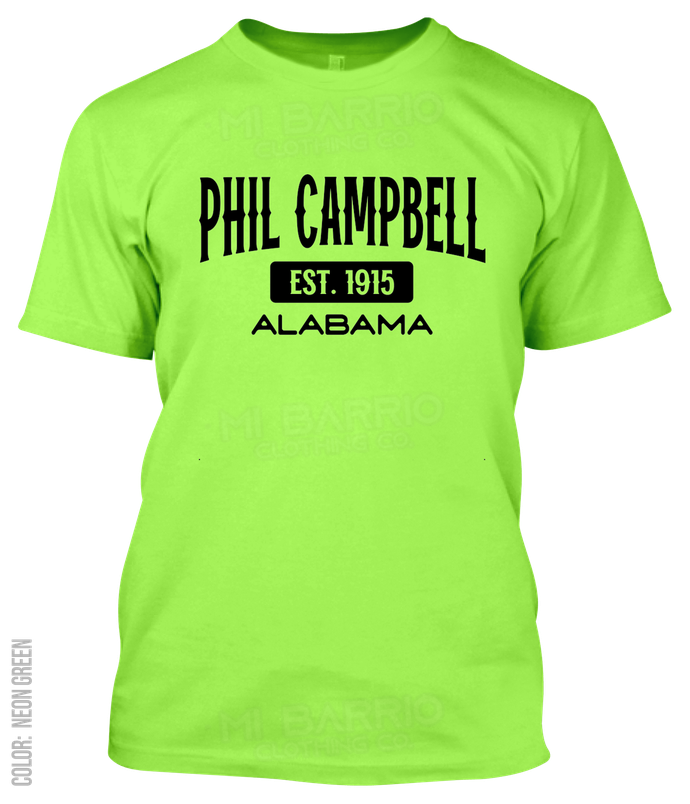 Phil Campbell, Alabama Athletic T-Shirt