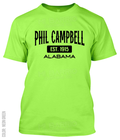 Phil Campbell, Alabama Athletic T-Shirt