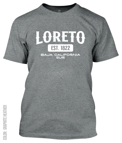 Loreto, Baja California Sur Athletic T-Shirt