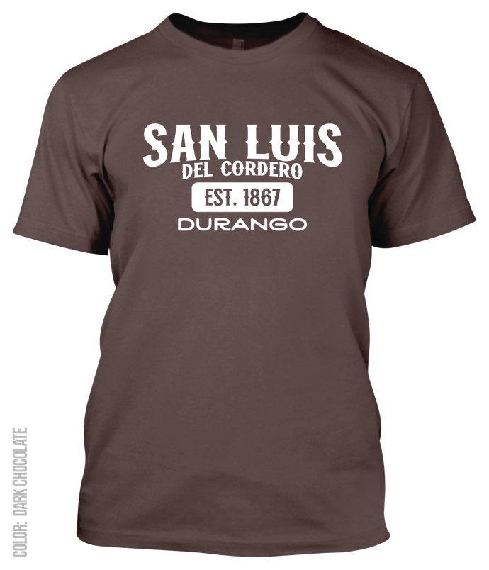San Luis Del Cordero, Durango Athletic T-Shirt