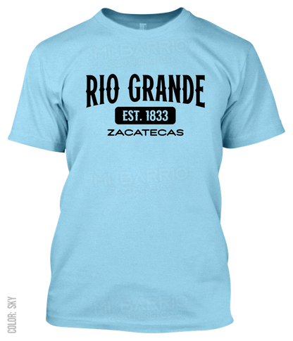 Rio Grande, Zacatecas Athletic T-Shirt