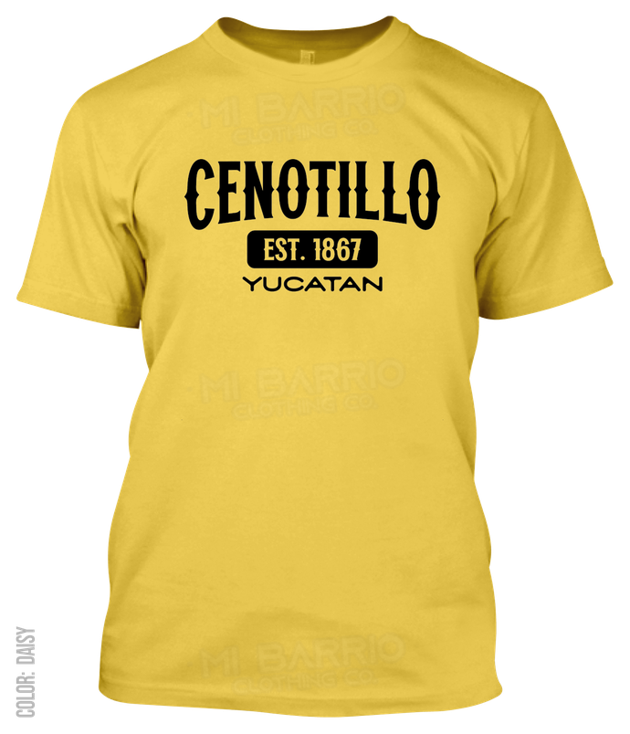 Cenotillo, Yucatan Athletic T-Shirt