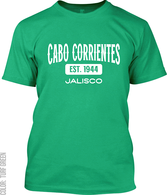Cabo Corrientes, Jalisco Athletic T-Shirt