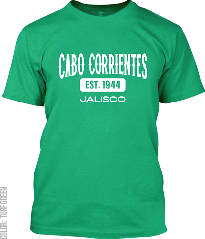 Cabo Corrientes, Jalisco Athletic T-Shirt