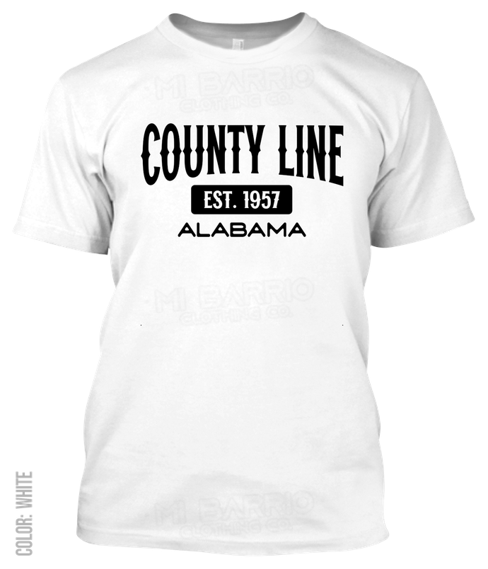 County Line, Alabama Athletic T-Shirt