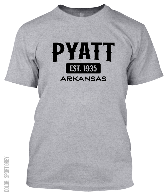 Pyatt, Arkansas Athletic T-Shirt