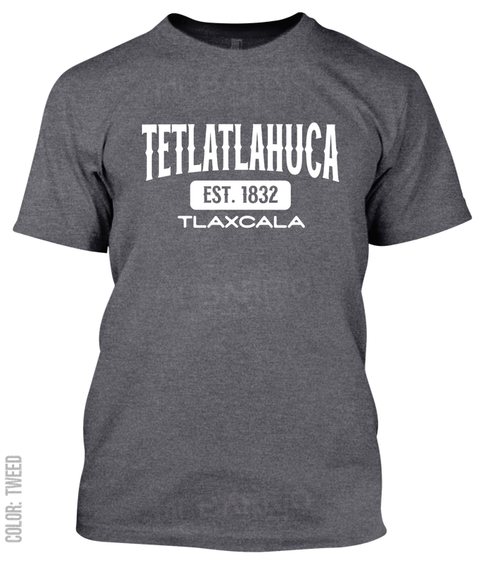 Tetlatlahuca, Tlaxcala Athletic T-Shirt