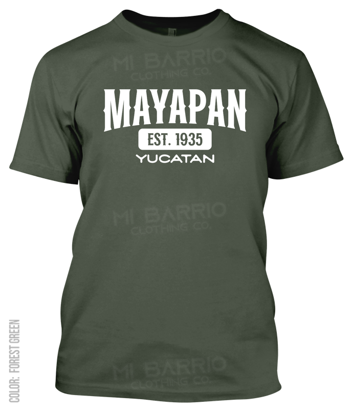 Mayapan, Yucatan Athletic T-Shirt