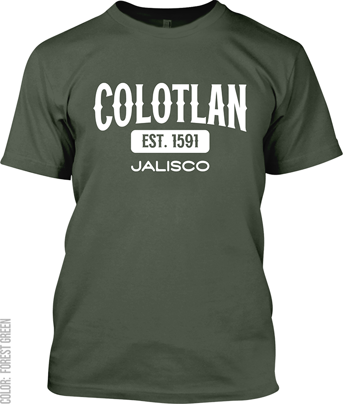Colotlan, Jalisco Athletic T-Shirt