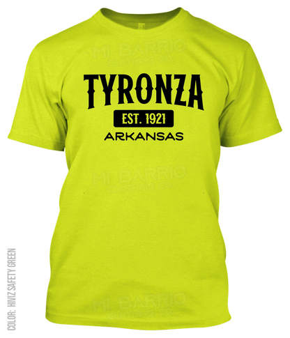 Tyronza, Arkansas Athletic T-Shirt