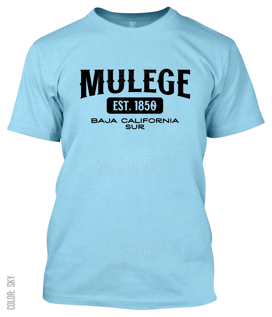 Mulege, Baja California Sur Athletic T-Shirt