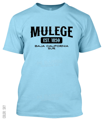 Mulege, Baja California Sur Athletic T-Shirt