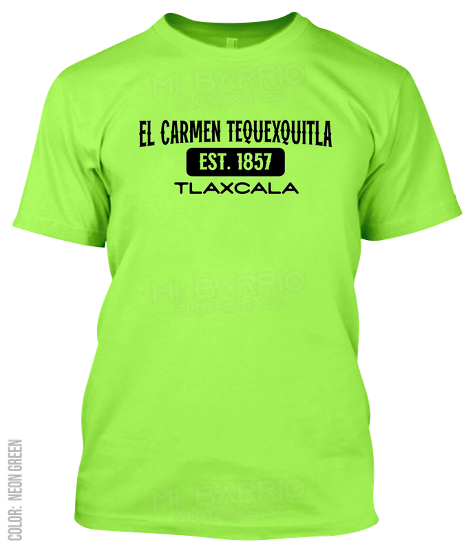 El Carmen Tequexquitla, Tlaxcala Athletic T-Shirt