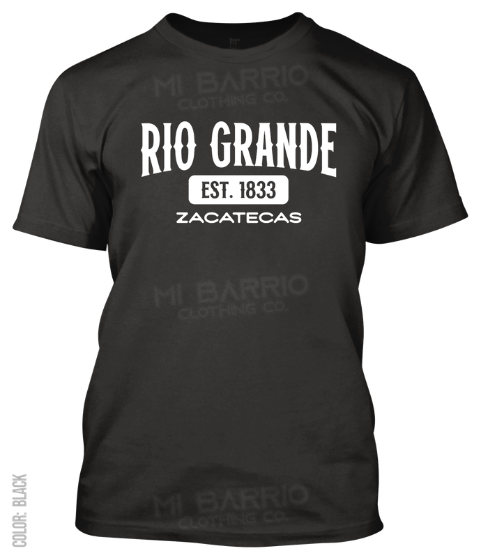 Rio Grande, Zacatecas Athletic T-Shirt