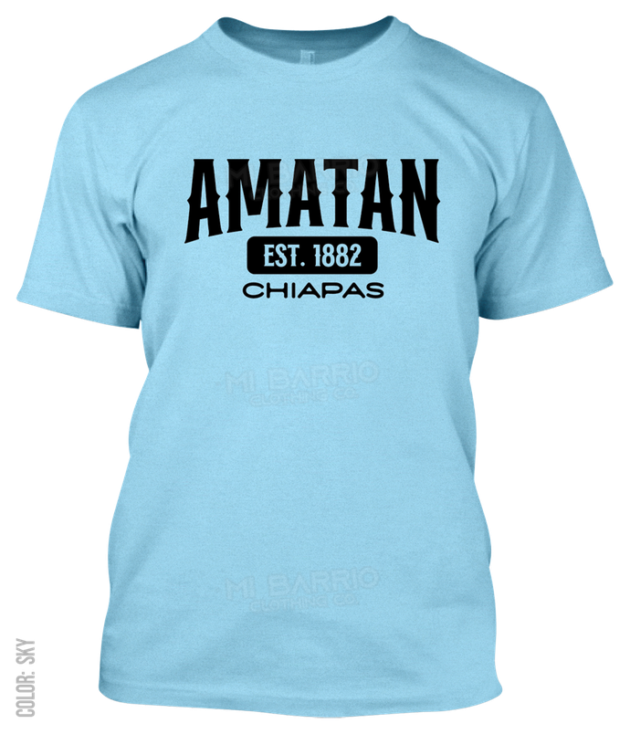Amatan, Chiapas Athletic T-Shirt