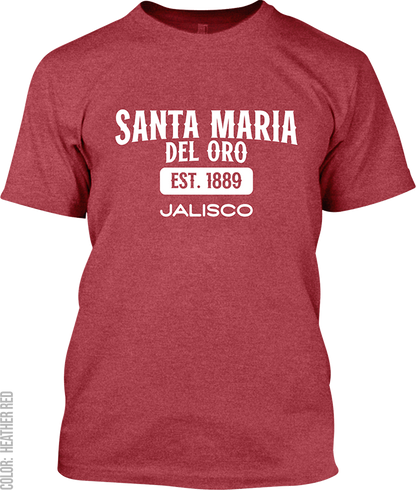 Santa Maria Del Oro, Jalisco Athletic T-Shirt