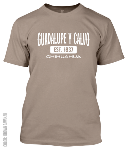 Guadalupe Y Calvo, Chihuahua Athletic T-Shirt