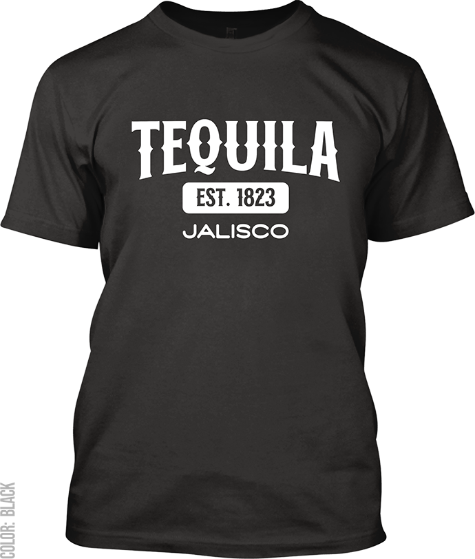 Tequila, Jalisco Athletic T-Shirt