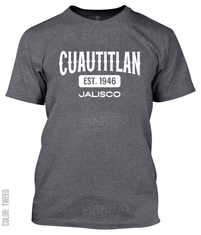 Cuautitlan De Garcia Barragan, Jalisco Athletic T-Shirt