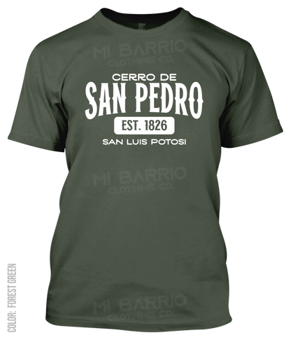 Cerro De San Pedro, San Luis Potosi Athletic T-Shirt