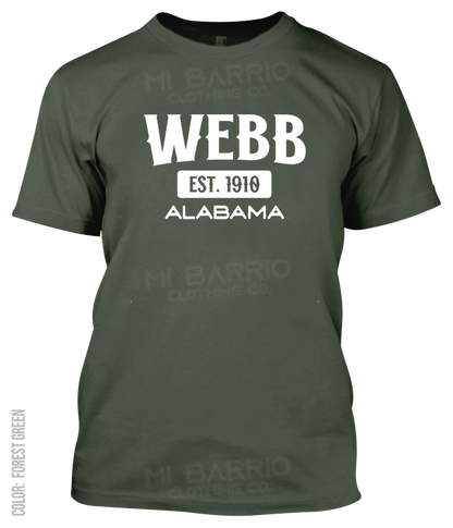 Webb, Alabama Athletic T-Shirt