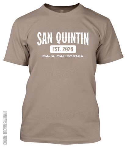 San Quintin, Baja California Athletic T-Shirt