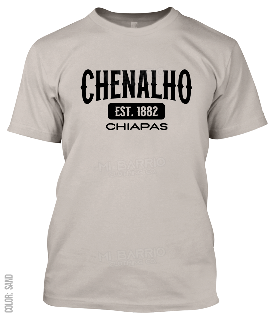 Chenalho, Chiapas Athletic T-Shirt