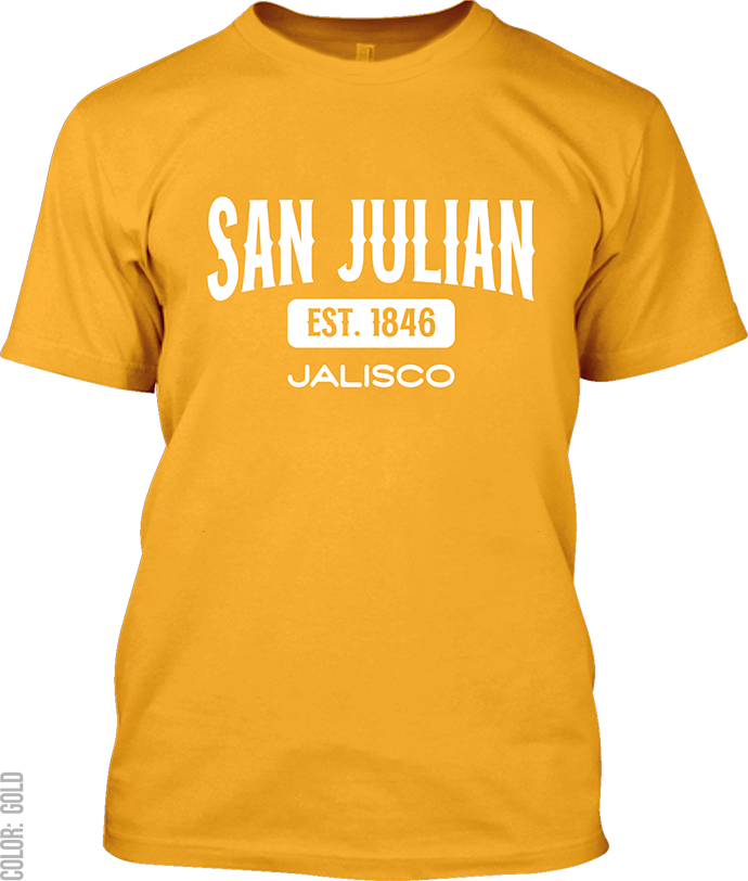 San Julian, Jalisco Athletic T-Shirt