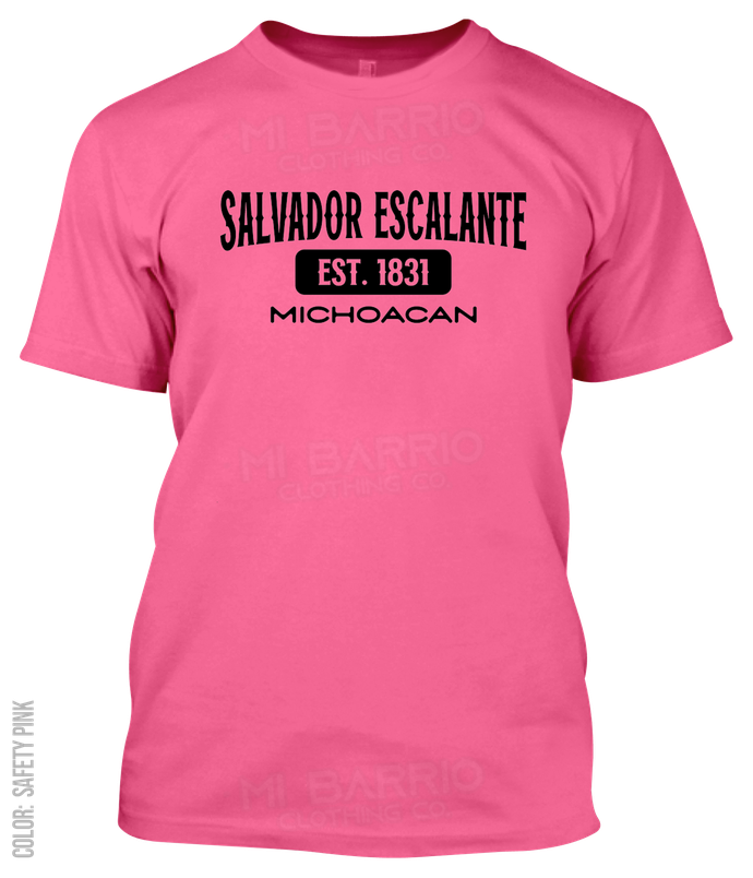 Salvador Escalante, Michoacan Athletic T-Shirt