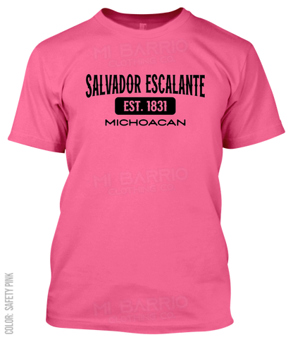 Salvador Escalante, Michoacan Athletic T-Shirt