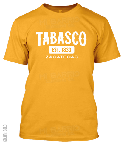 Tabasco, Zacatecas Athletic T-Shirt