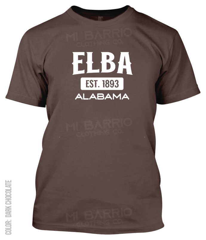 Elba, Alabama Athletic T-Shirt