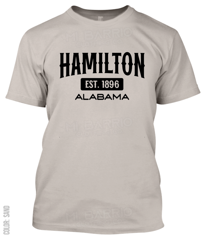Hamilton, Alabama Athletic T-Shirt