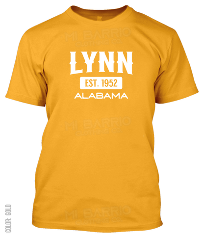Lynn, Alabama Athletic T-Shirt