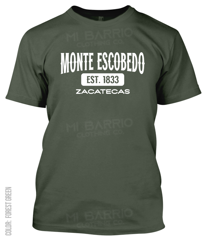 Monte Escobedo, Zacatecas Athletic T-Shirt