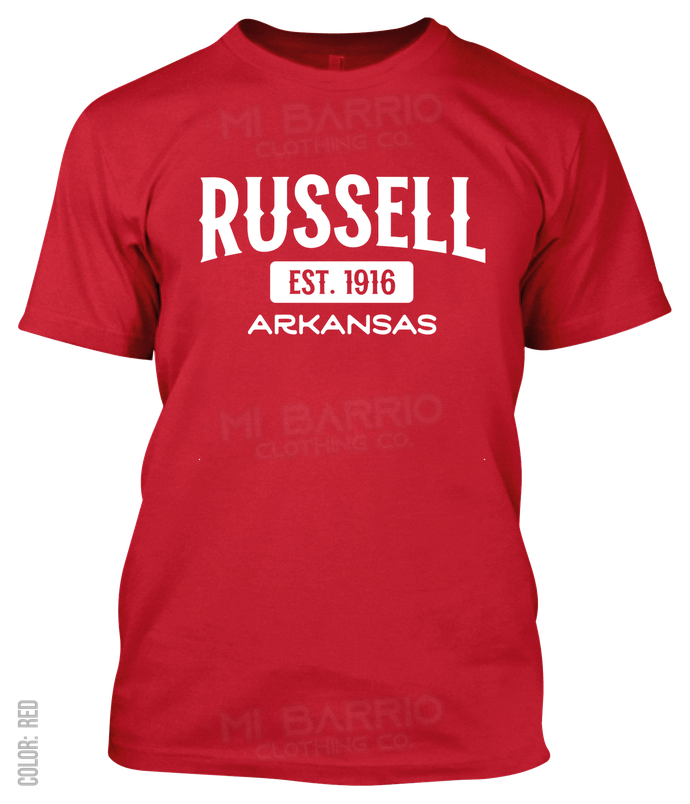 Russell, Arkansas Athletic T-Shirt