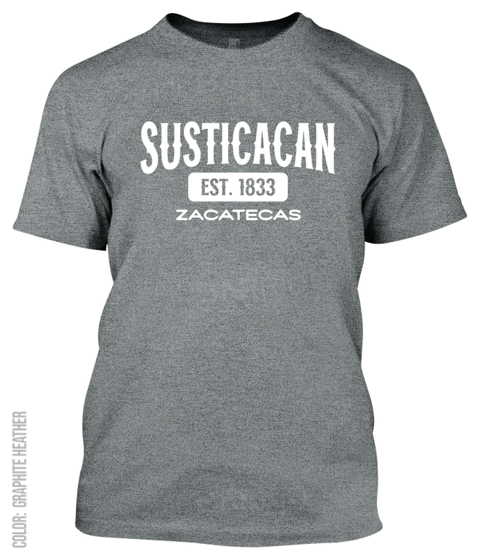 Susticacan, Zacatecas Athletic T-Shirt